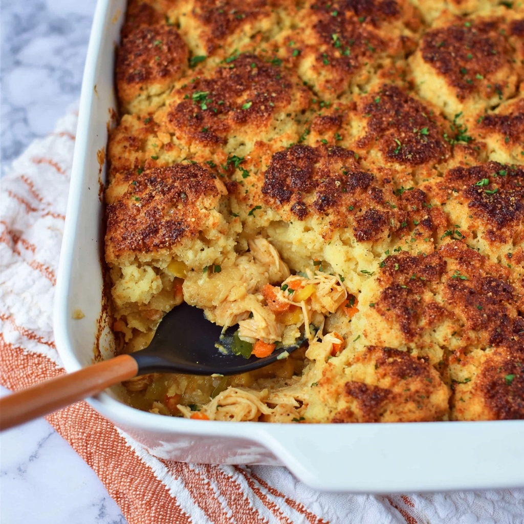 Chicken Pot Pie with Buffalo Sauce Recipe - Recipe Image