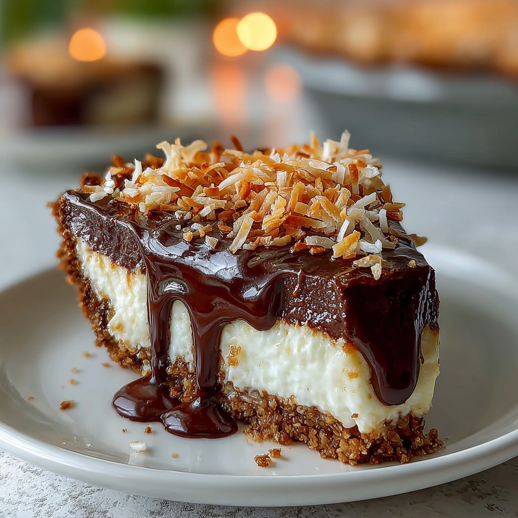 No-Bake German Chocolate Pie Recipe - Recipe Image