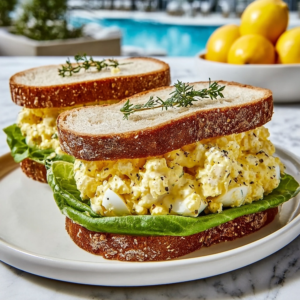 Quick 10-Minute Egg Salad Sandwich Recipe - Recipe Image