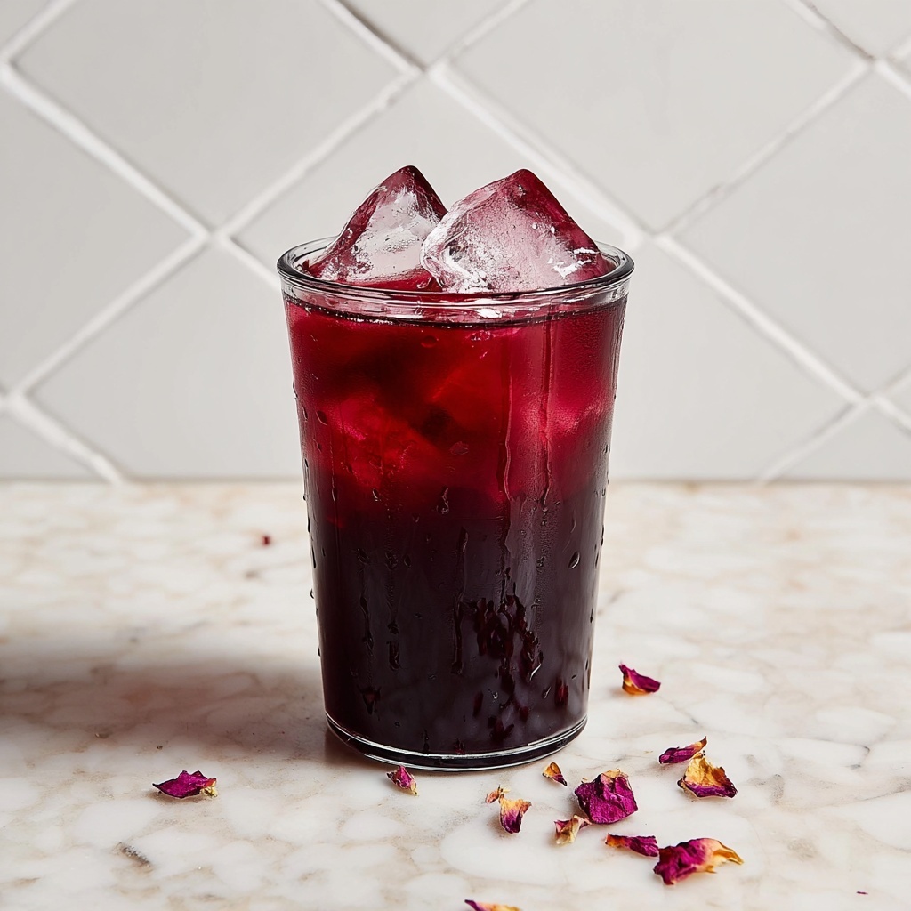 Cherry Hibiscus Refresher Recipe - Recipe Image