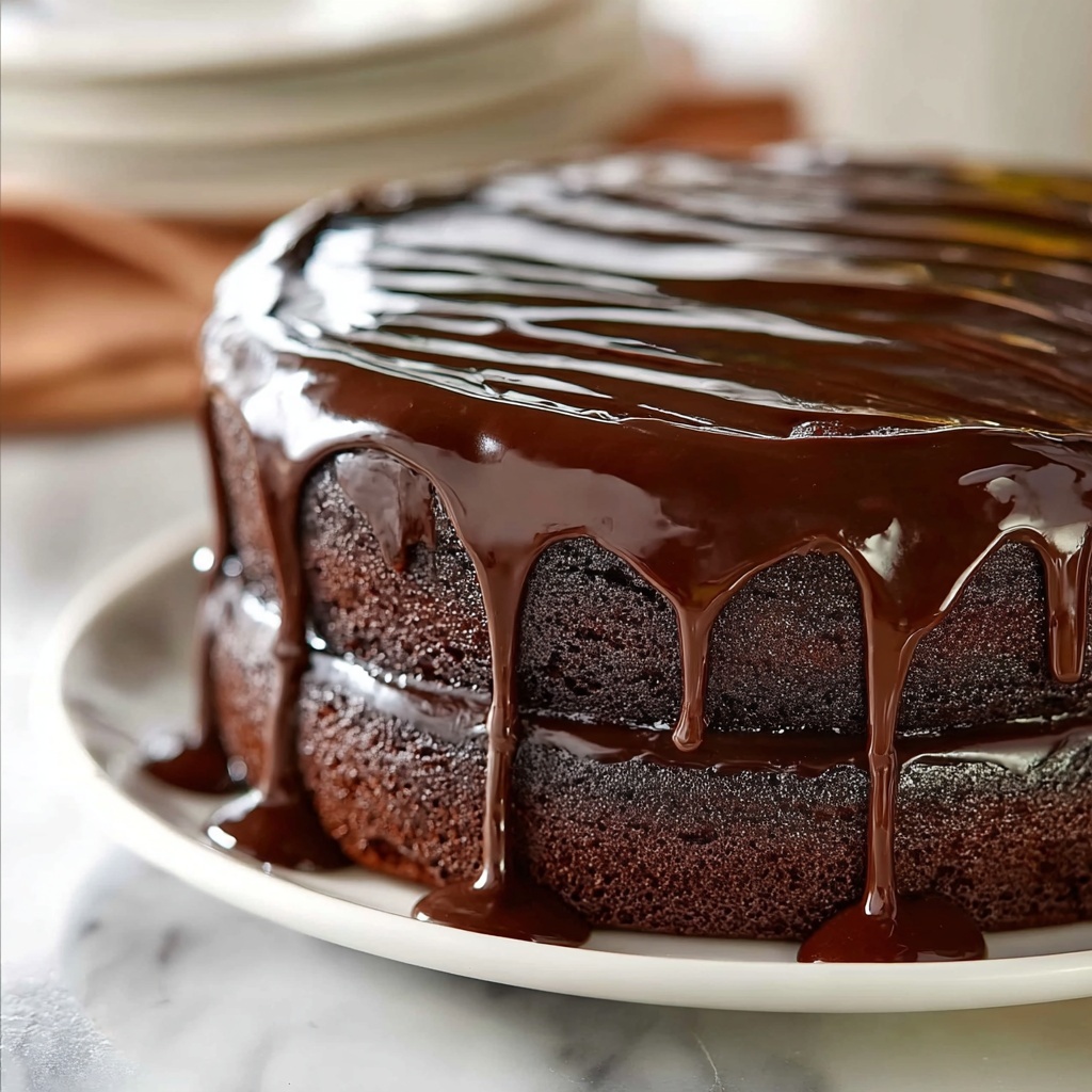 Chocolate Drip Recipe - Recipe Image