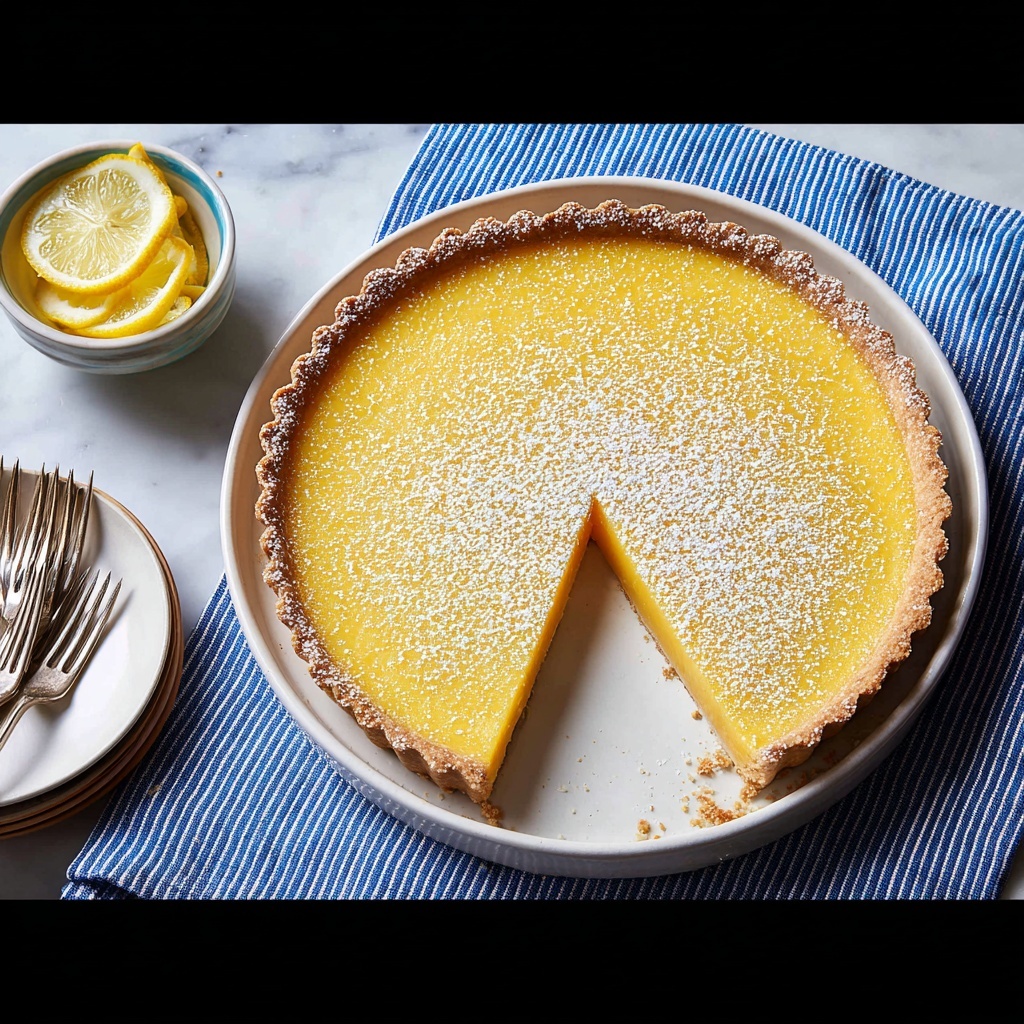 Classic Lemon Tart Recipe - Recipe Image