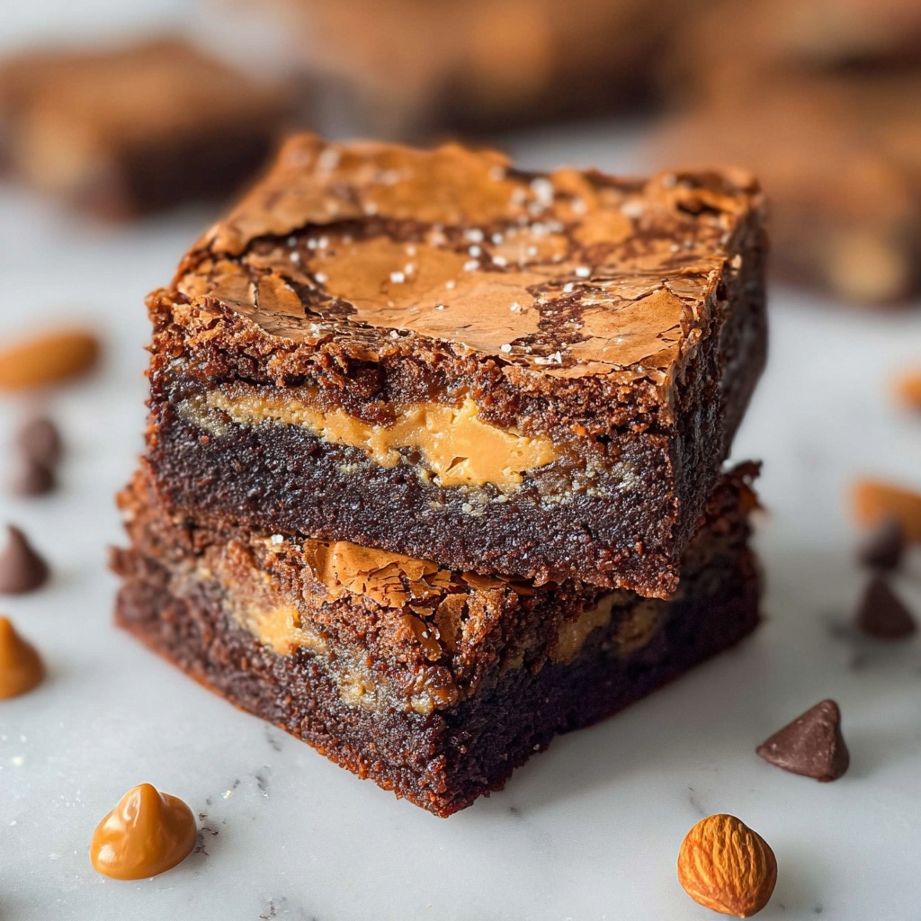 Peanut Butter Swirl Brownies Recipe - Recipe Image