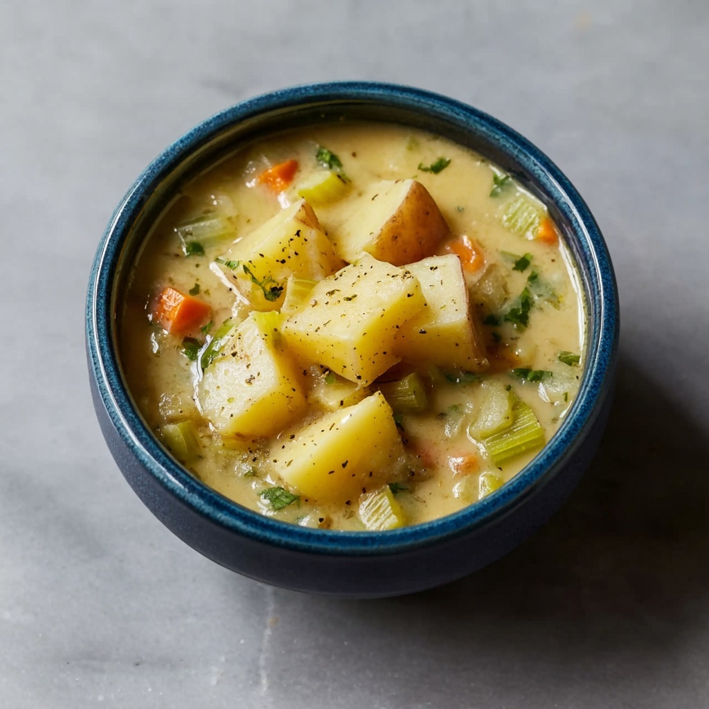Vegan Potato Soup Recipe - Recipe Image