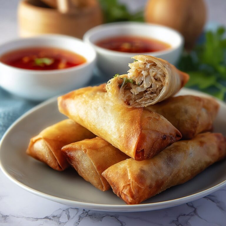 Easy Chicken Spring Rolls Recipe