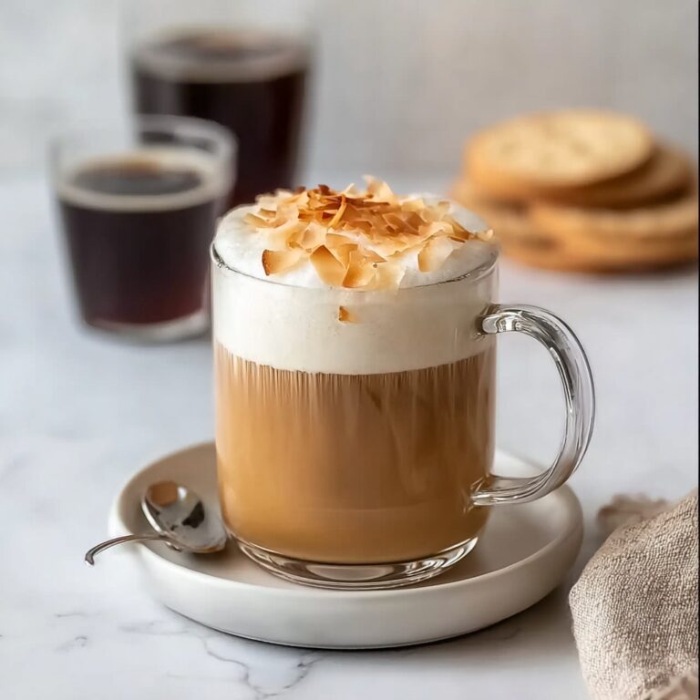 Iced Coconut Milk Latte Recipe