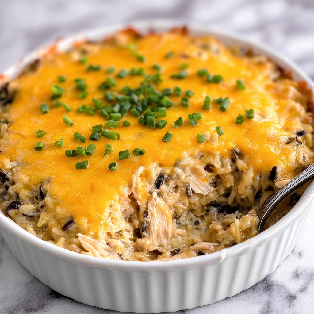 Chicken Wild Rice Casserole Recipe - Recipe Image