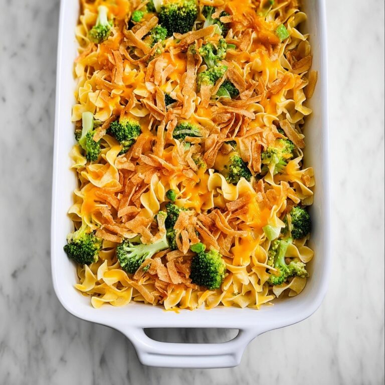 Cheesy Chicken Noodle Casserole Recipe