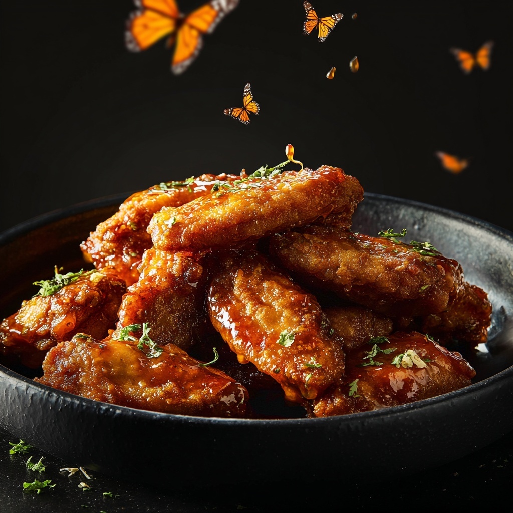 Honey Butter Fried Chicken Recipe - Recipe Image