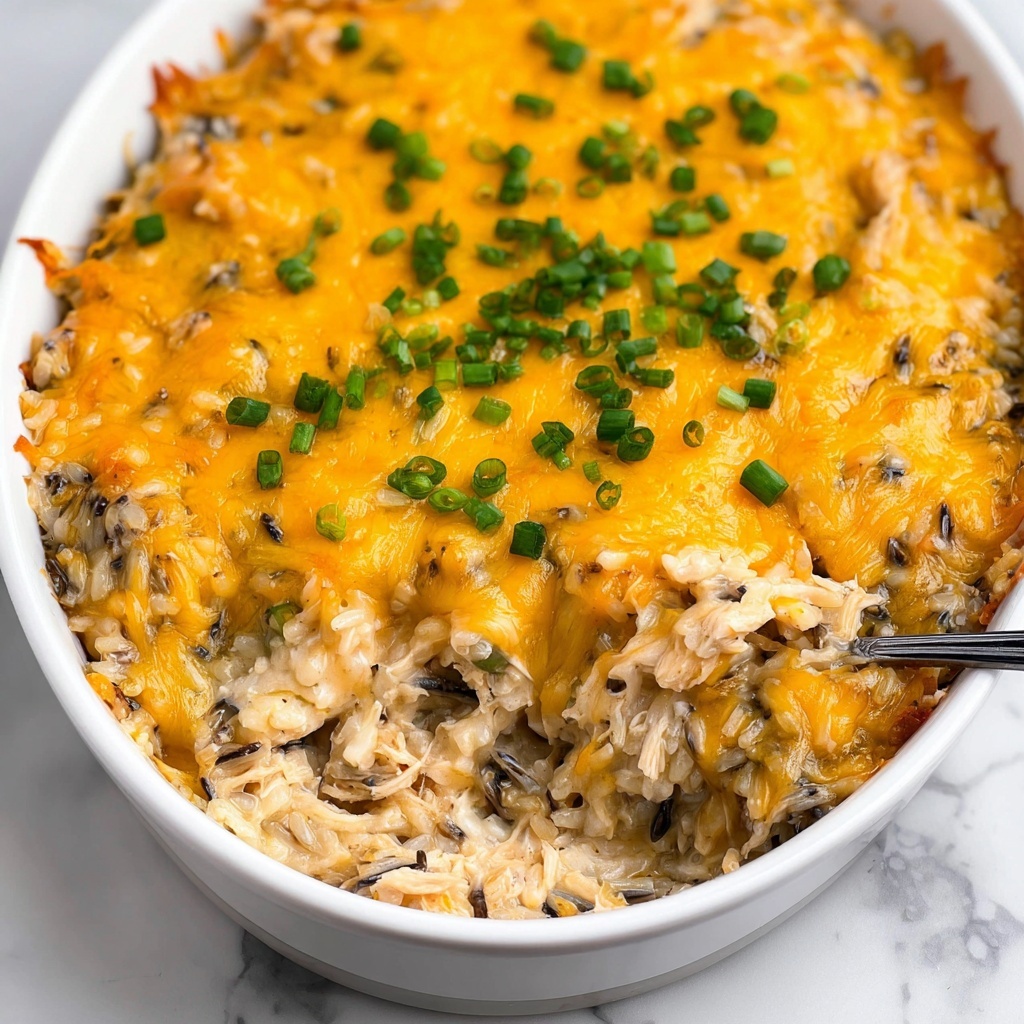Chicken Wild Rice Casserole Recipe - Recipe Image