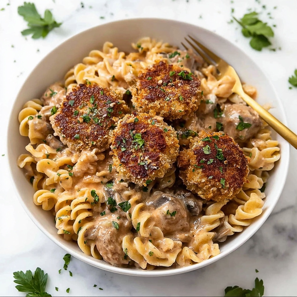 Southern Style Creamy Parmesan Chicken Pasta Recipe - Recipe Image