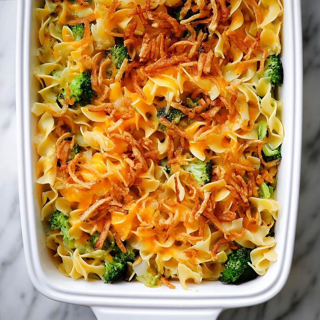 Cheesy Chicken Noodle Casserole Recipe - Recipe Image