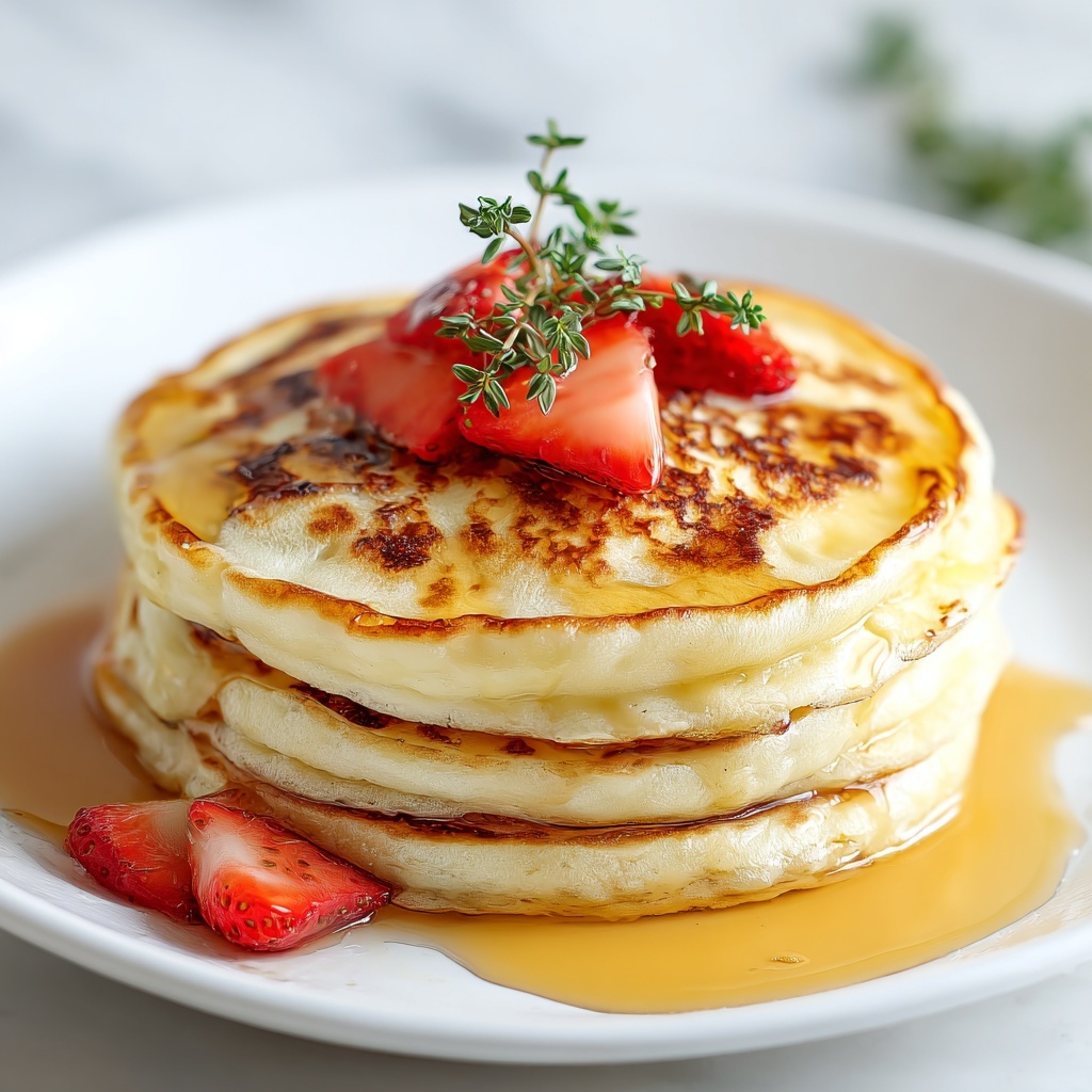 Fluffy Buttermilk Pancakes Recipe - Recipe Image